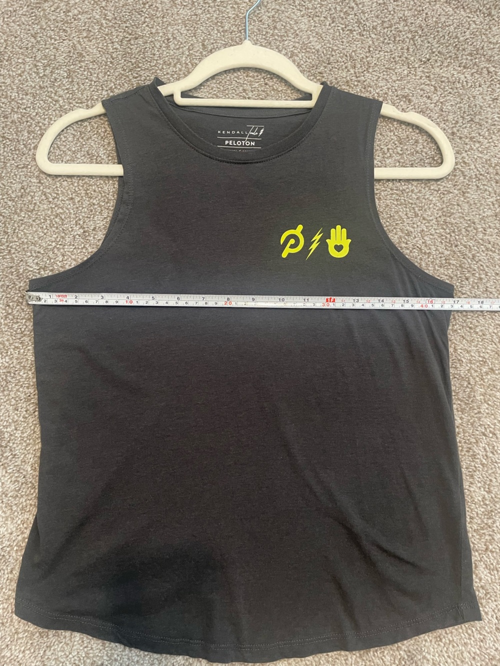 Spiritual Gangster x Kendall Toole Never Knocked Out Gray Muscle Tank Sz S - Picture 5 of 8